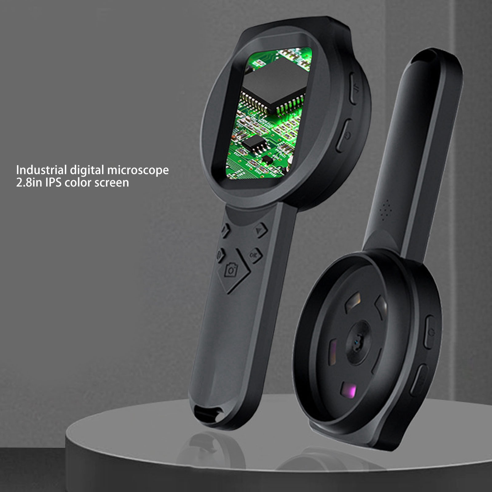 Digital Magnifier Reading - Ręczna lupa cyfrowa 1000X chroniąca oczy