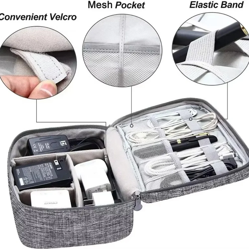 Electronics Gadgets And Accessories - Przenośna torba do przechowywania elektroniki, wodoodporny