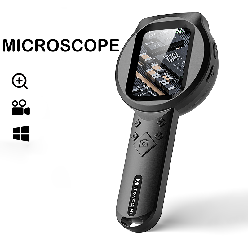 Digital Magnifier Reading - Mikroskop cyfrowy HD z ekranem 2.8