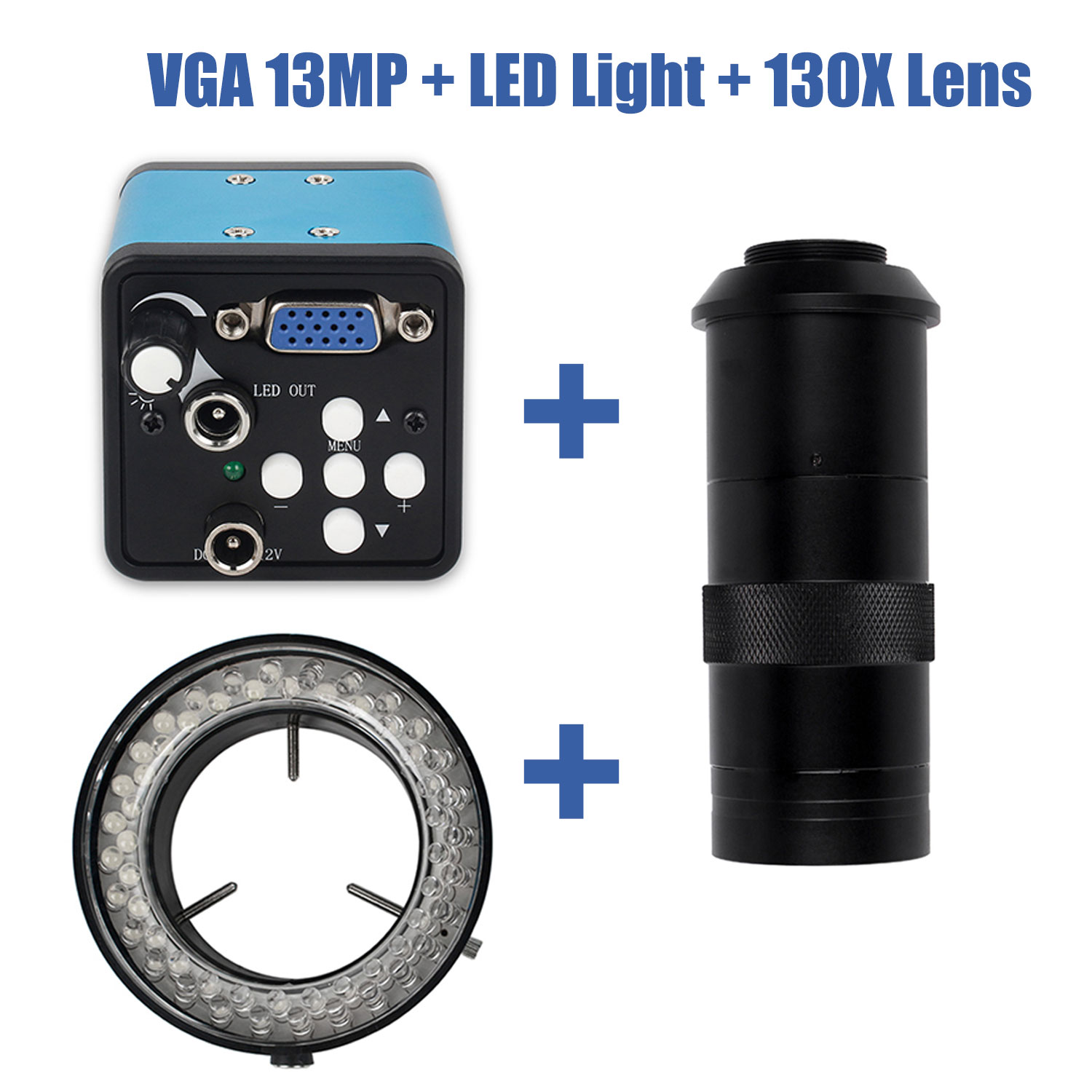 Digital Magnifier Reading - Kamera wideo 13MP VGA z mikroskopem