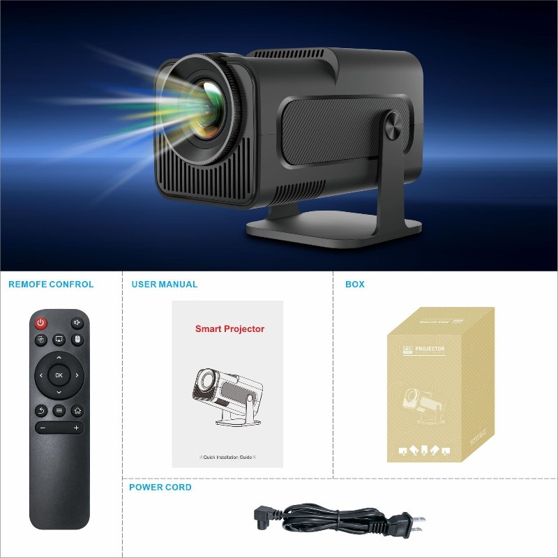 Przenośny projektor HY320mini  – Mini Projector Portable recenzja i cena
