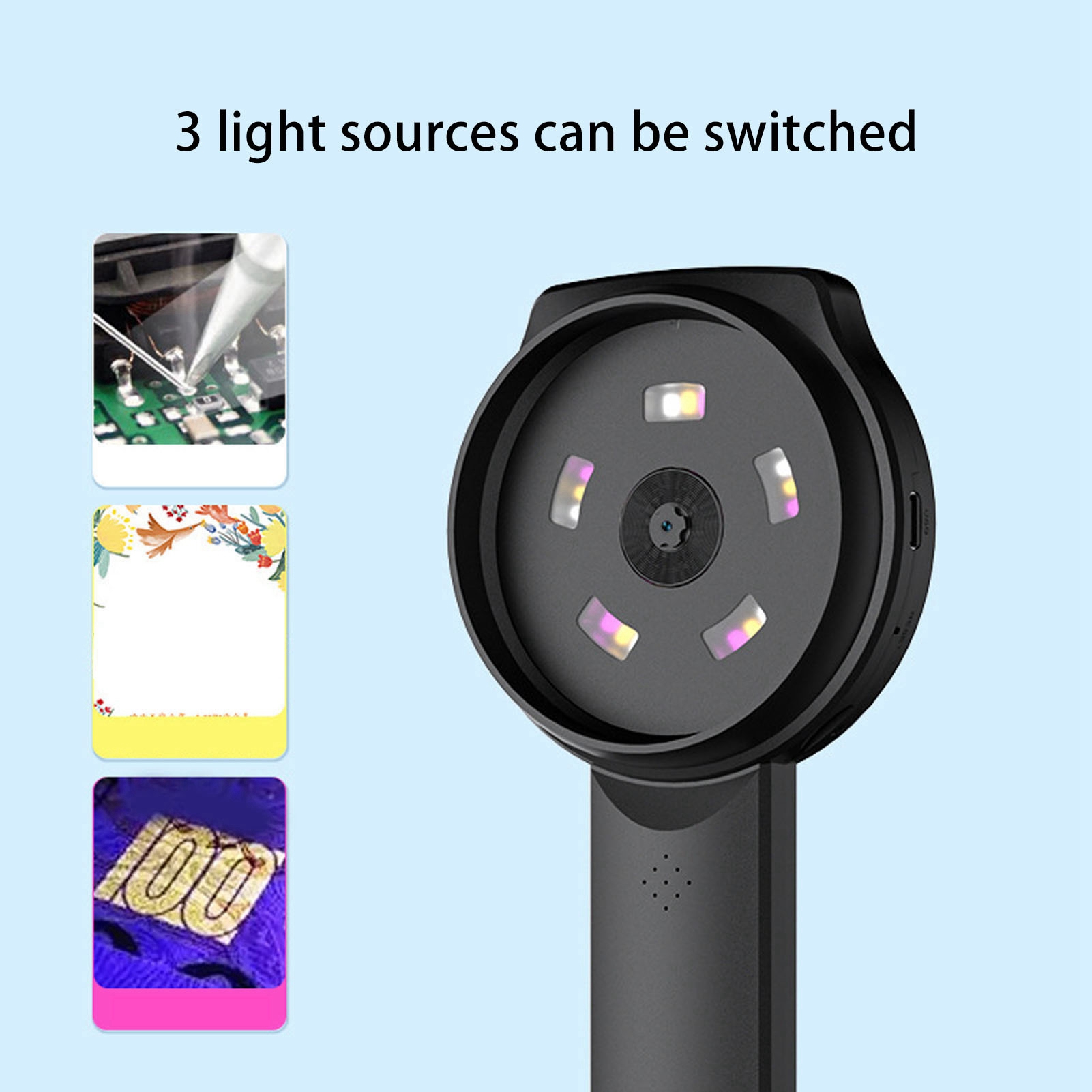 Ręczna lupa cyfrowa 1000X chro – Digital Magnifier Reading recenzja i cena
