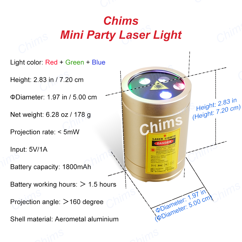 Chims Mini światła laserowe pr – Mini Projector Portable recenzja i cena