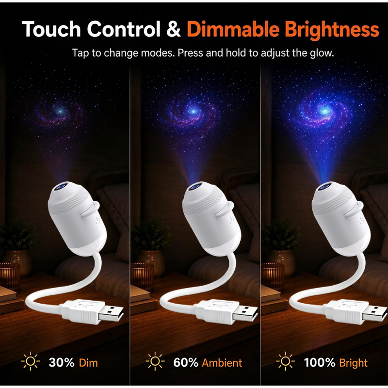 Projektor Gwiazd Galaxy 2 w 1  – Mini Projector Portable recenzja i cena