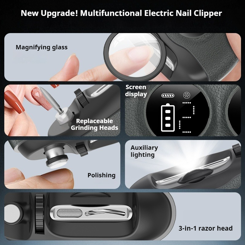 Elektryczna obcinaczka do pazn – Digital Magnifier Reading recenzja i cena