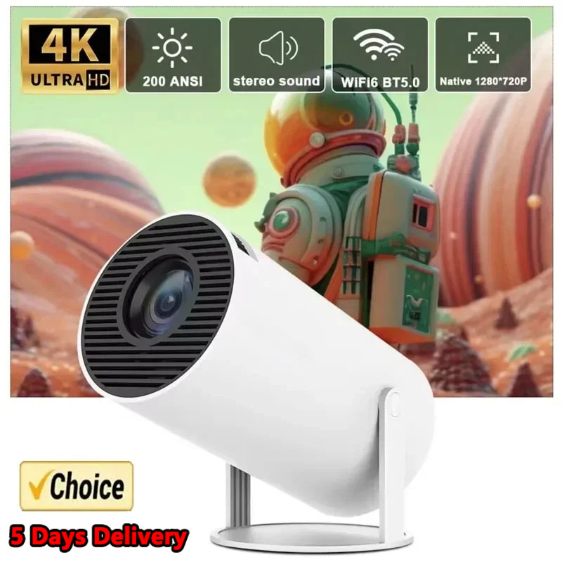 Nowy projektor 4K Android 11 M – Mini Projector Portable recenzja i cena