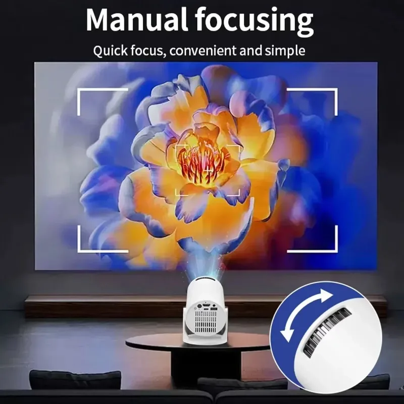 Nowy projektor 4K Android 11 M – Mini Projector Portable recenzja i cena