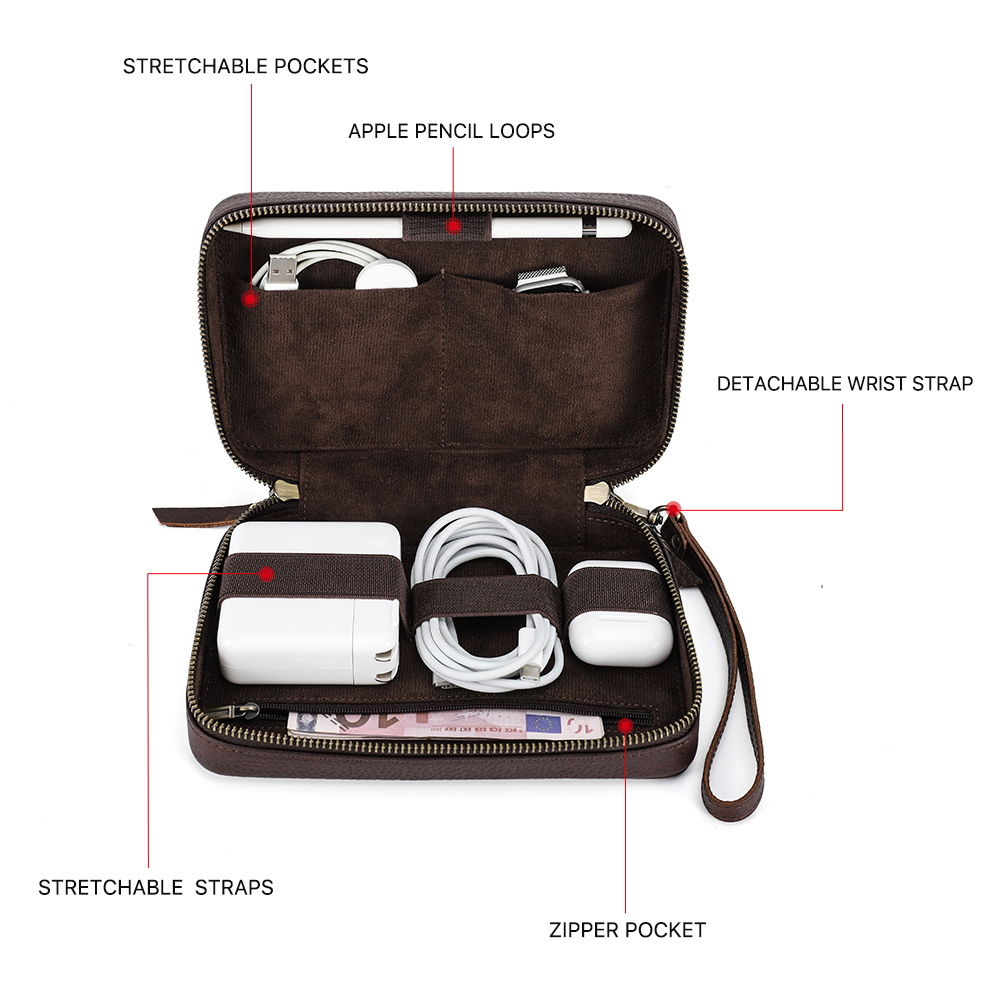 Etui z prawdziwej skóry na kab – Electronics Gadgets And Accessories recenzja i cena